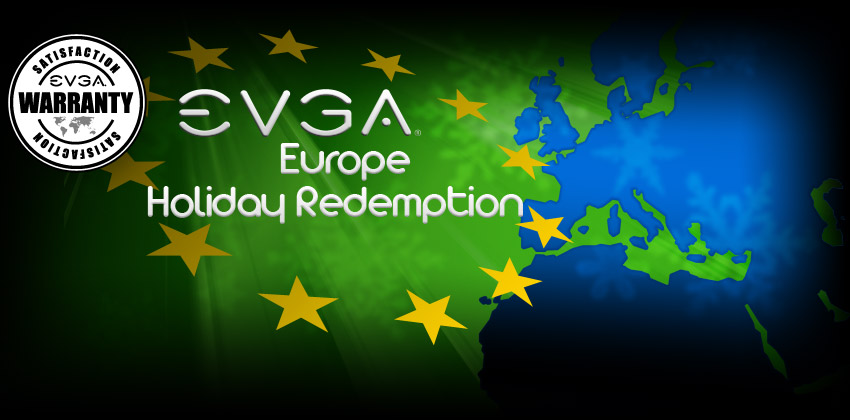 EVGA Europe Holiday Redemption