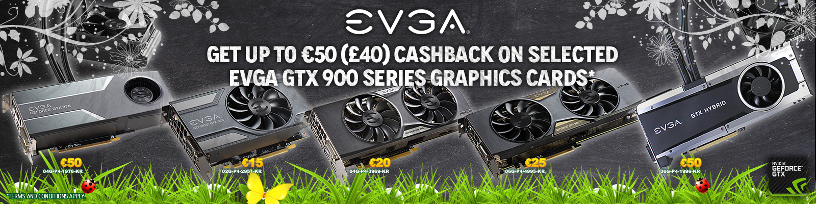 EVGA Cashback on EVGA GeForce GTX 900 Series Cards