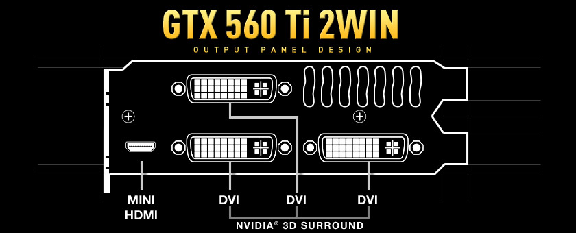 GTX 560 2Win Bracket