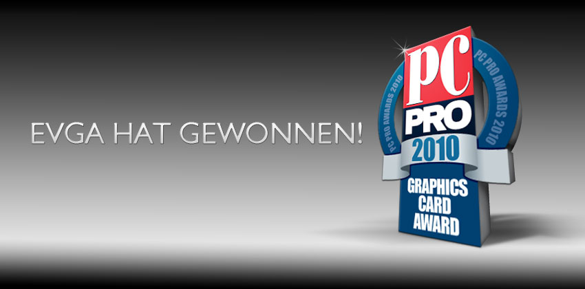 PC Pro 2010 Graphics Card Award